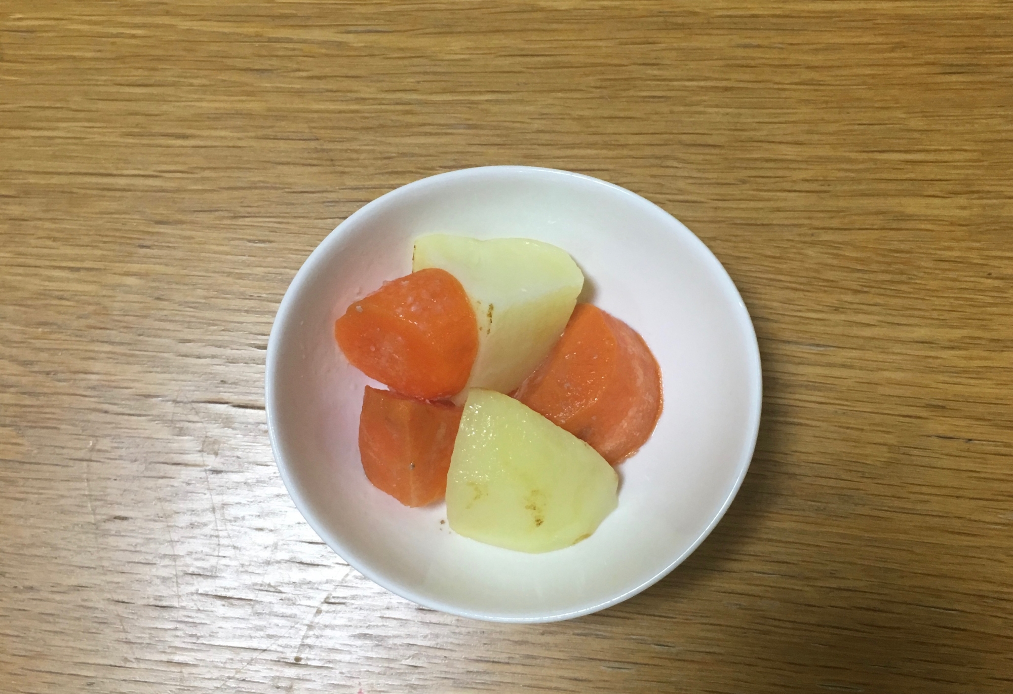 じゃがいも 人参のコンソメ炒め レシピ 作り方 By ちゆこ 楽天レシピ