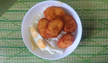 紅蓮華ちゃん✨冷凍からあげで、簡単野菜卵丼✨美味しかったです✨( ≧∀≦)ノリピにポチ✨✨いつもありがとうございます( ≧∀≦)ノ