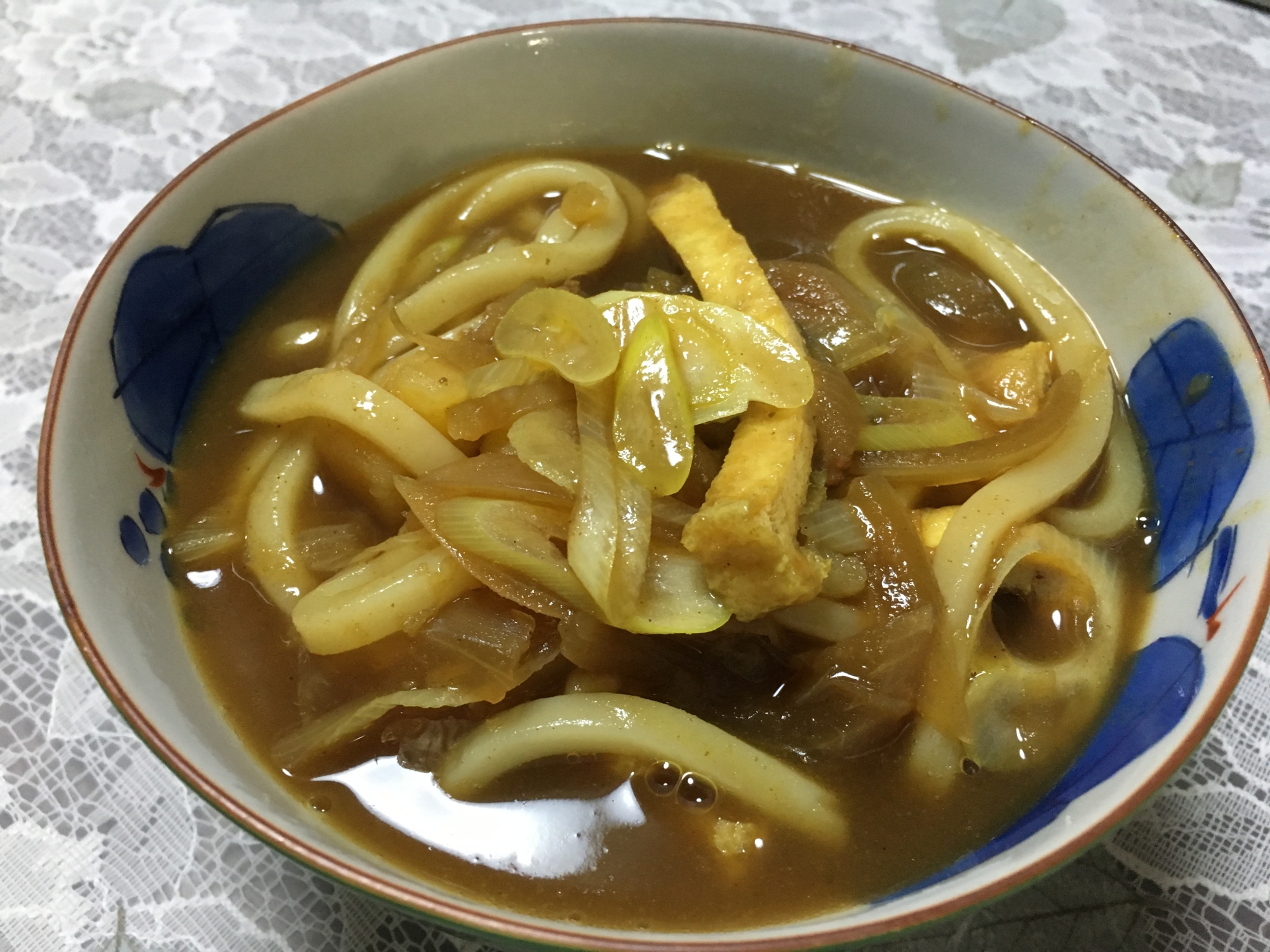 残ったカレーで★カレーうどん★