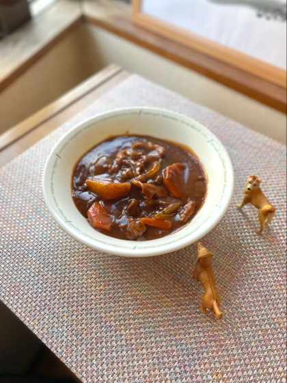 こんにちは♡いつものカレールーなのに…コクのある美味しいカレーになりました！すご〜い٩(^‿^)۶とっても美味しかったです♡有難うございます･:*+☆