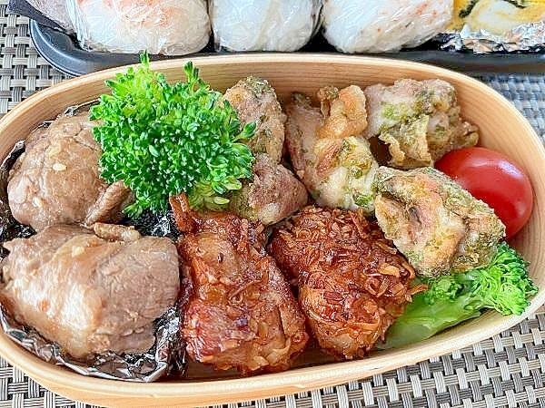 サクサク衣のにんにく醤油味から揚げ