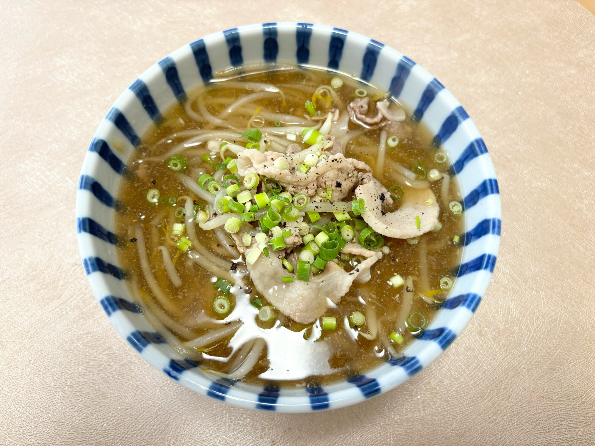 麺の代わりにもやしで！⭐️肉そば風もやし⭐️ レシピ・作り方 by