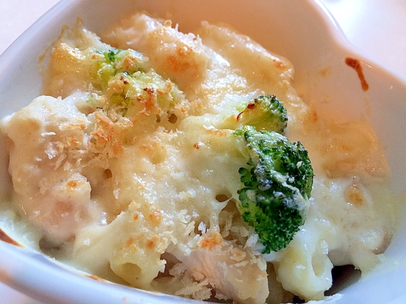 おからパウダーでホワイトソース ヘルシーグラタン♡