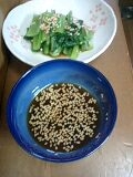 中華ドレッシングも手作り、いいですネ！
茹でた小松菜にかけて食べました♪
とても美味しかったです☆ごちそうさまでした＾＾/