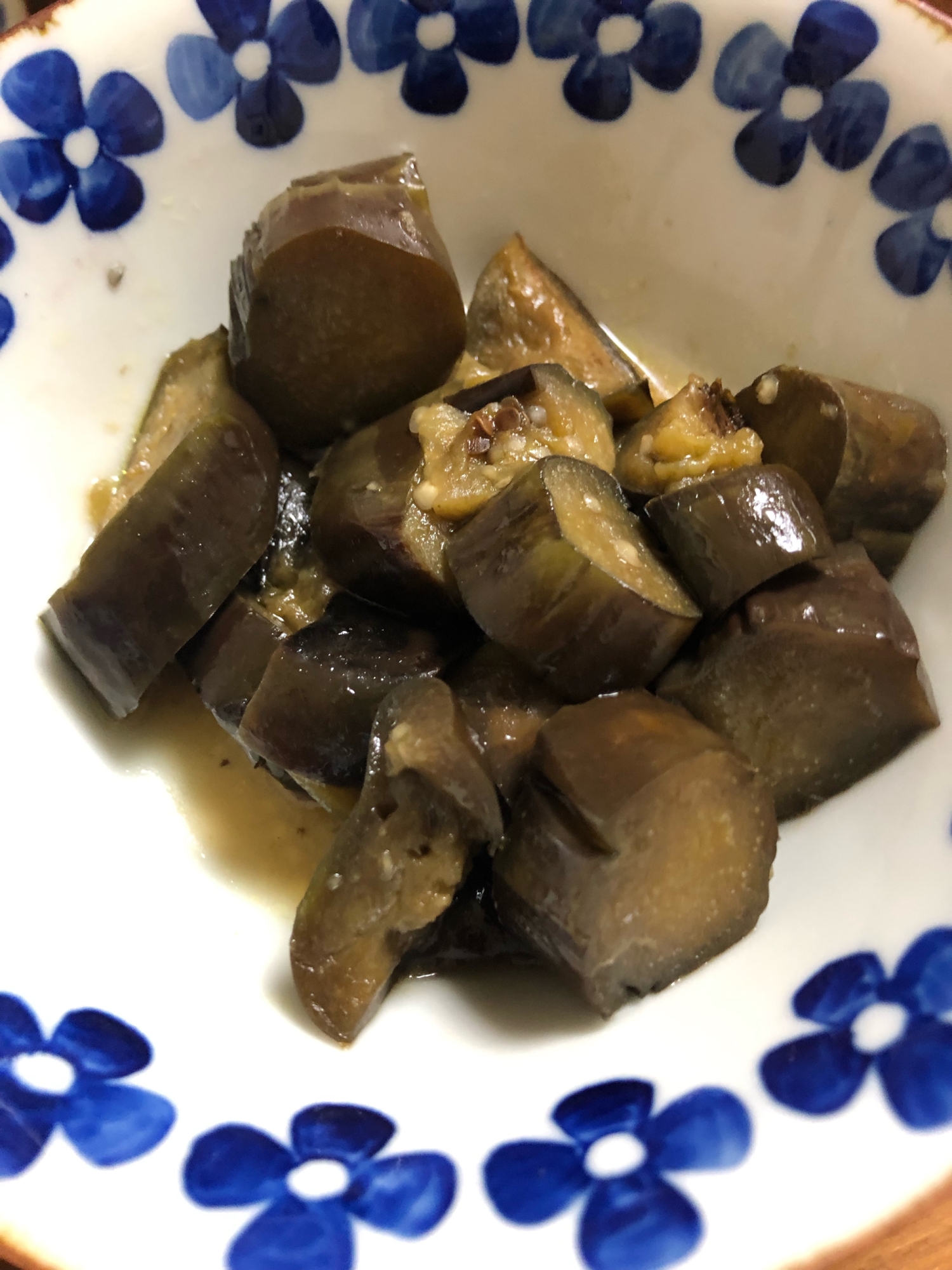 生姜香る茄子の揚げ浸し