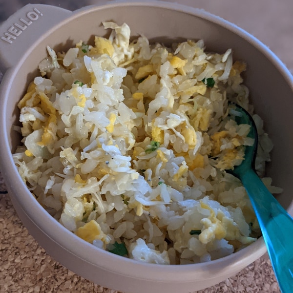 1歳半の幼児食 包丁いらずで超簡単しらすチャーハン レシピ 作り方 By おかゆ 楽天レシピ 1歳半の幼児食 包丁いらずで超簡単しらすチャーハン レシピ 作り方 By おかゆ 楽天レシピ