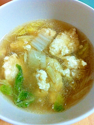 鶏団子の春雨スープ 作り方／20分