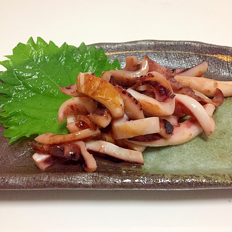 いかのガーリックバター焼き レシピ 作り方 By ゆず茶55 楽天レシピ