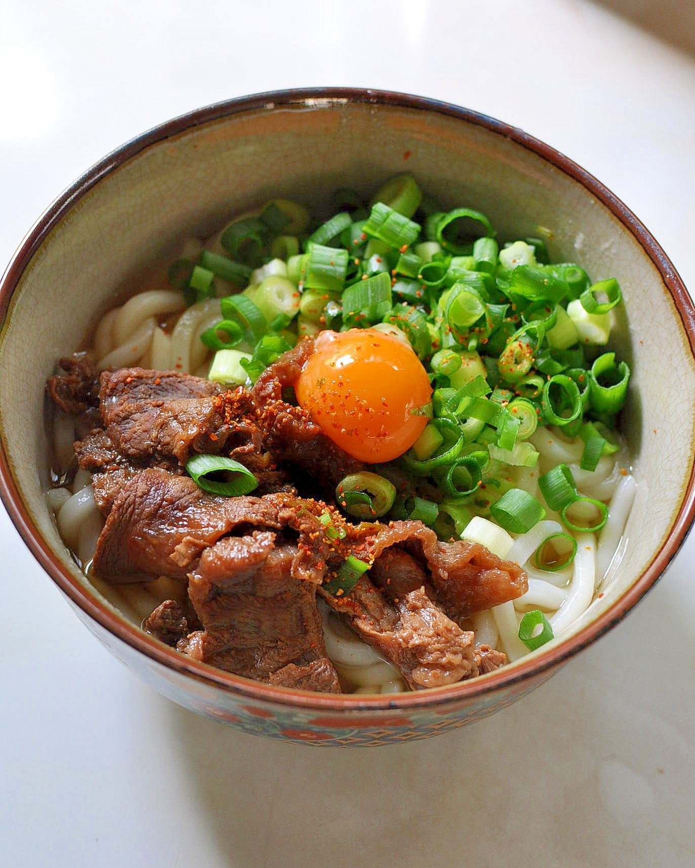 コラーゲンたっぷり★牛すじうどん