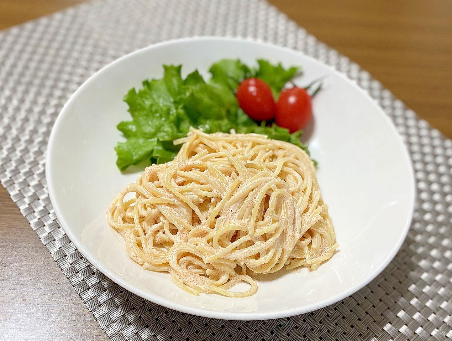 お子様でも大丈夫♪明太子スパゲティサラダ