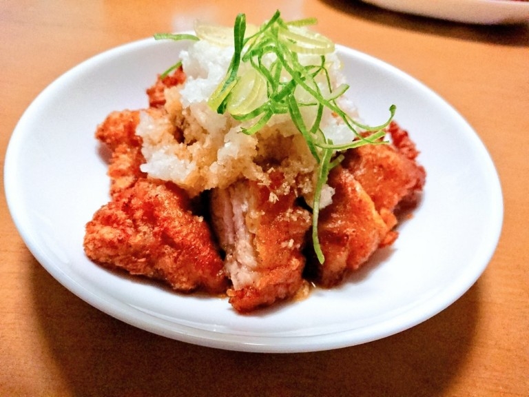 鶏のから揚げおろしポン酢