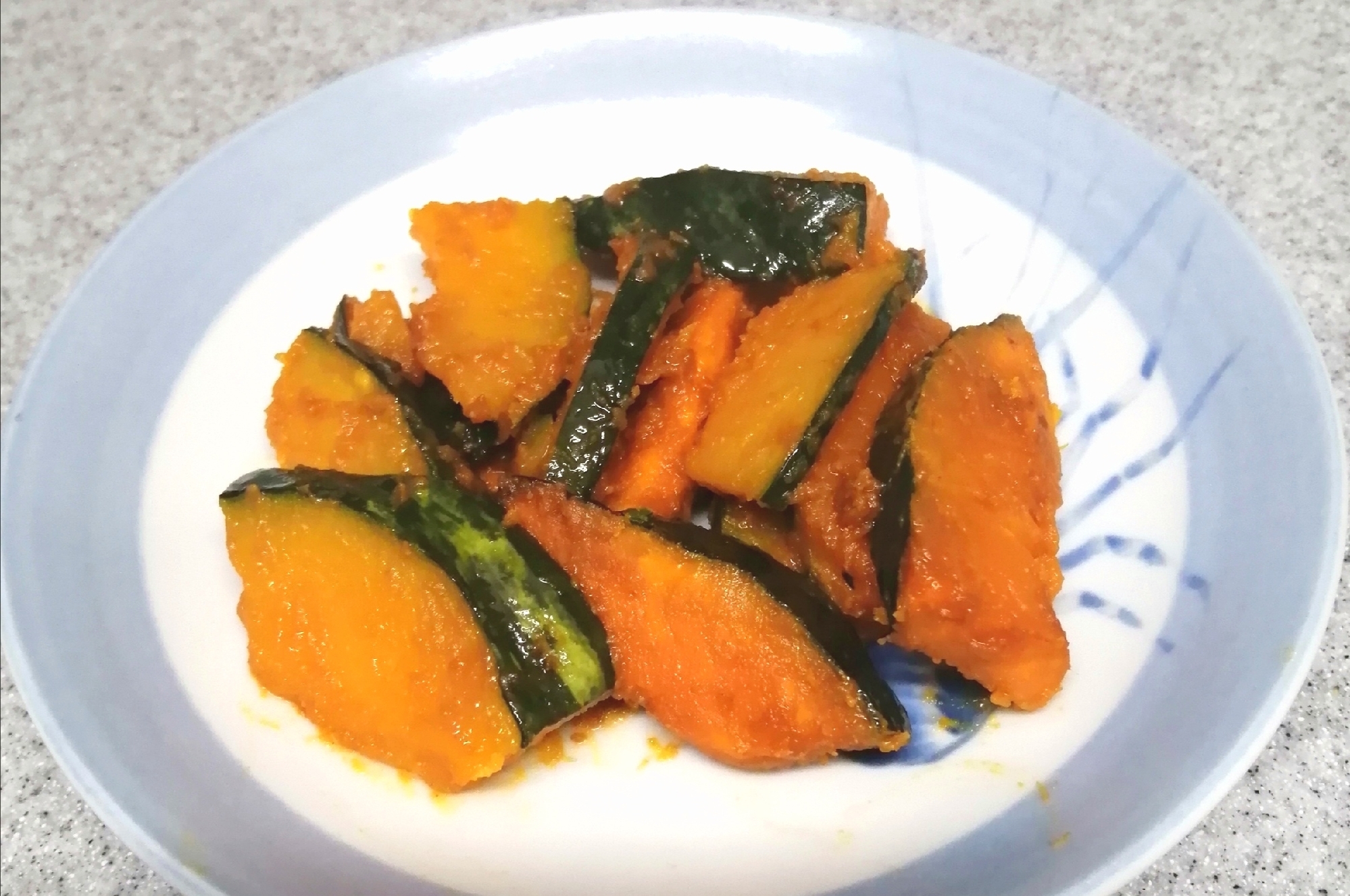 かぼちゃのピリ辛炒め