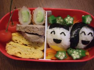 幼稚園児の七夕お弁当　天の川弁当