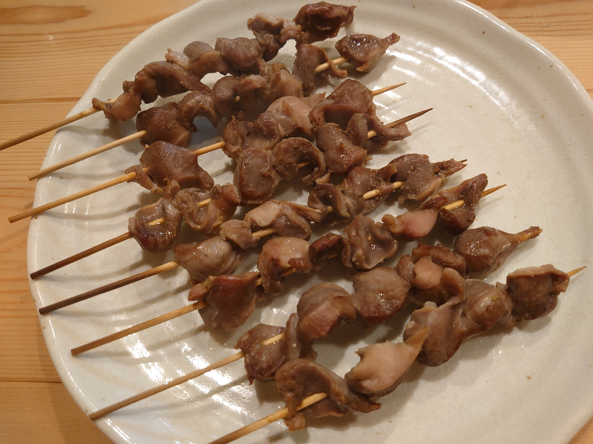 砂肝の焼き鳥