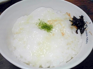 長芋＆青のりdeご飯