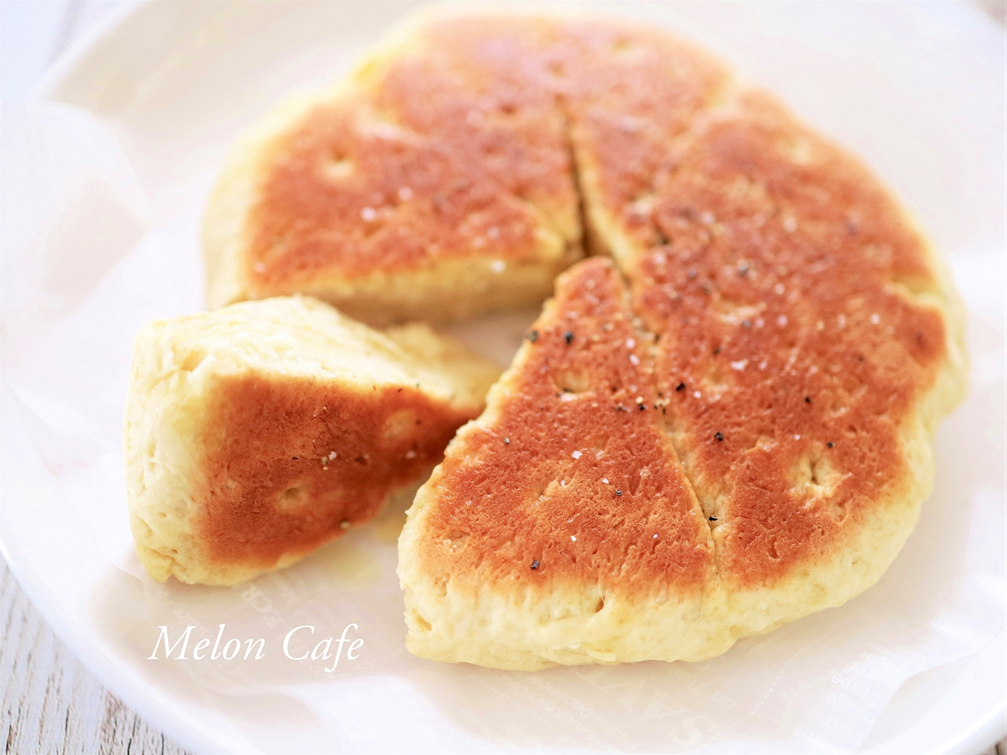 ホットケーキミックスとフライパンで簡単フォカッチャ