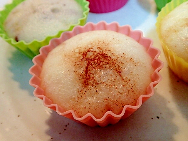 Hmで 苺ジャムと粒あんの蒸しパン レシピ 作り方 By ぷ みぃまま 楽天レシピ