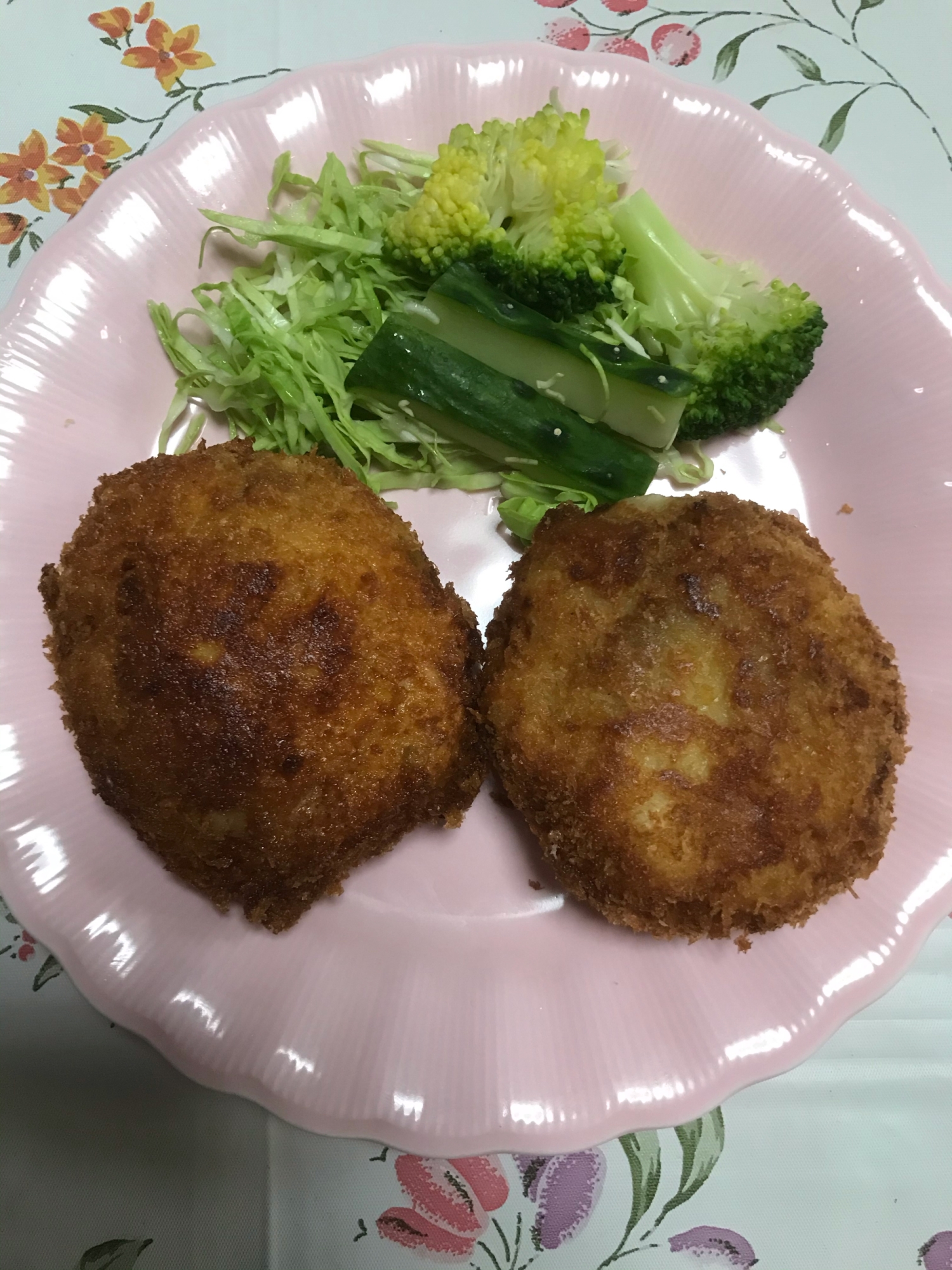 余った牛肉でビーフコロッケ