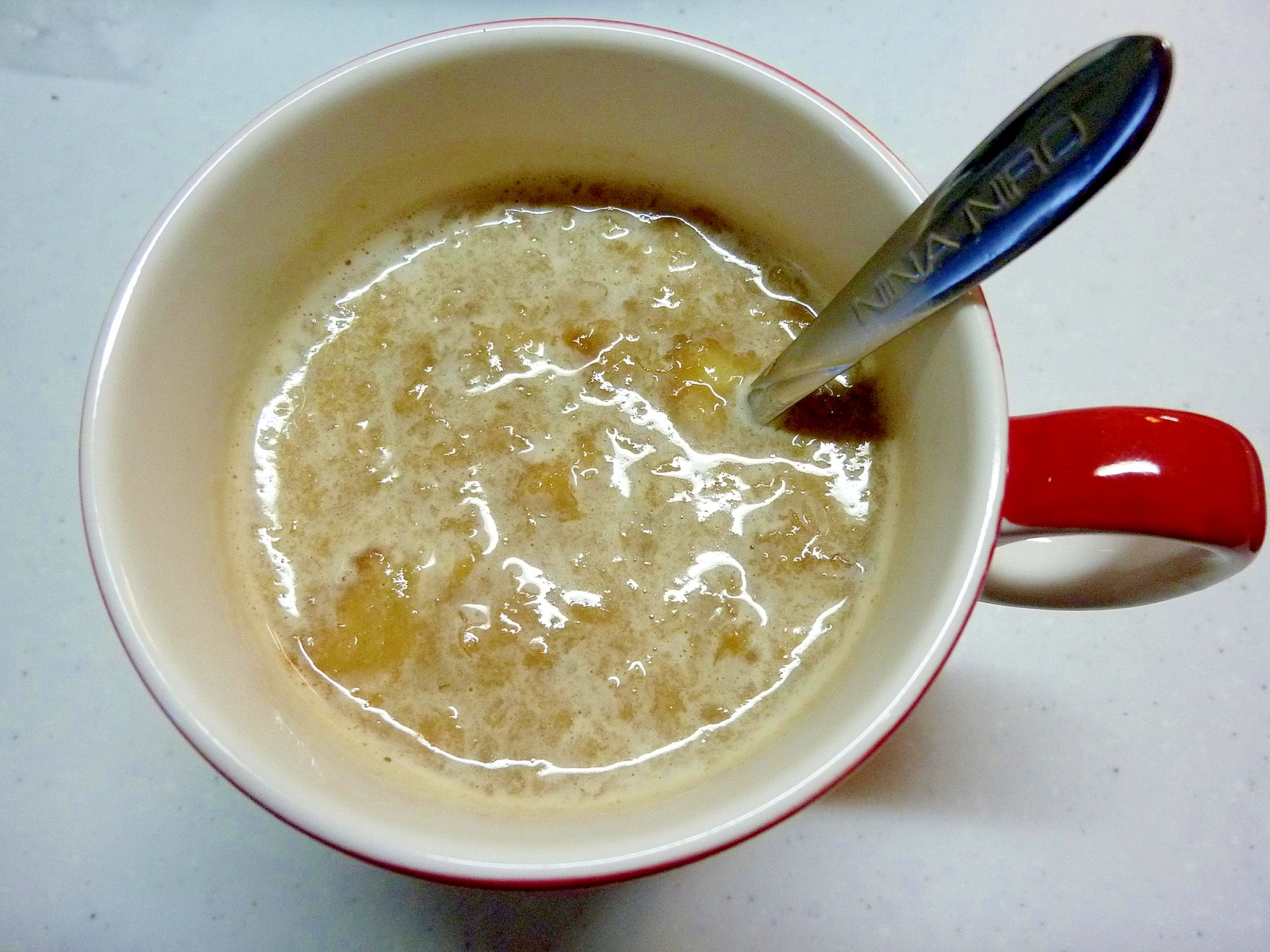 ☆ココナッツ入り♪バナナ＆パイン風味カフェオレ☆