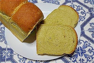 抹茶ミルクパン　山食パン　1斤