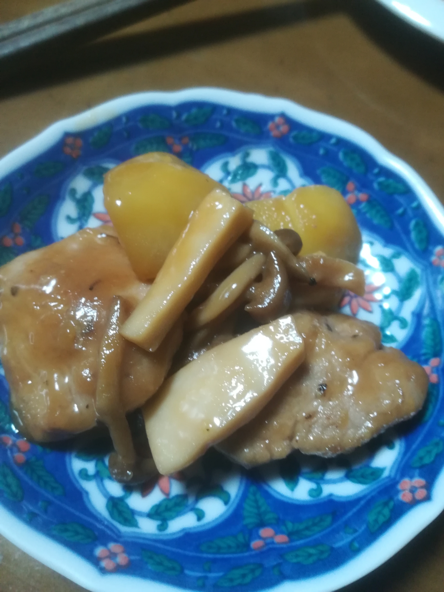 ご飯が進む★豚ヒレ肉とキノコのオイスター炒め