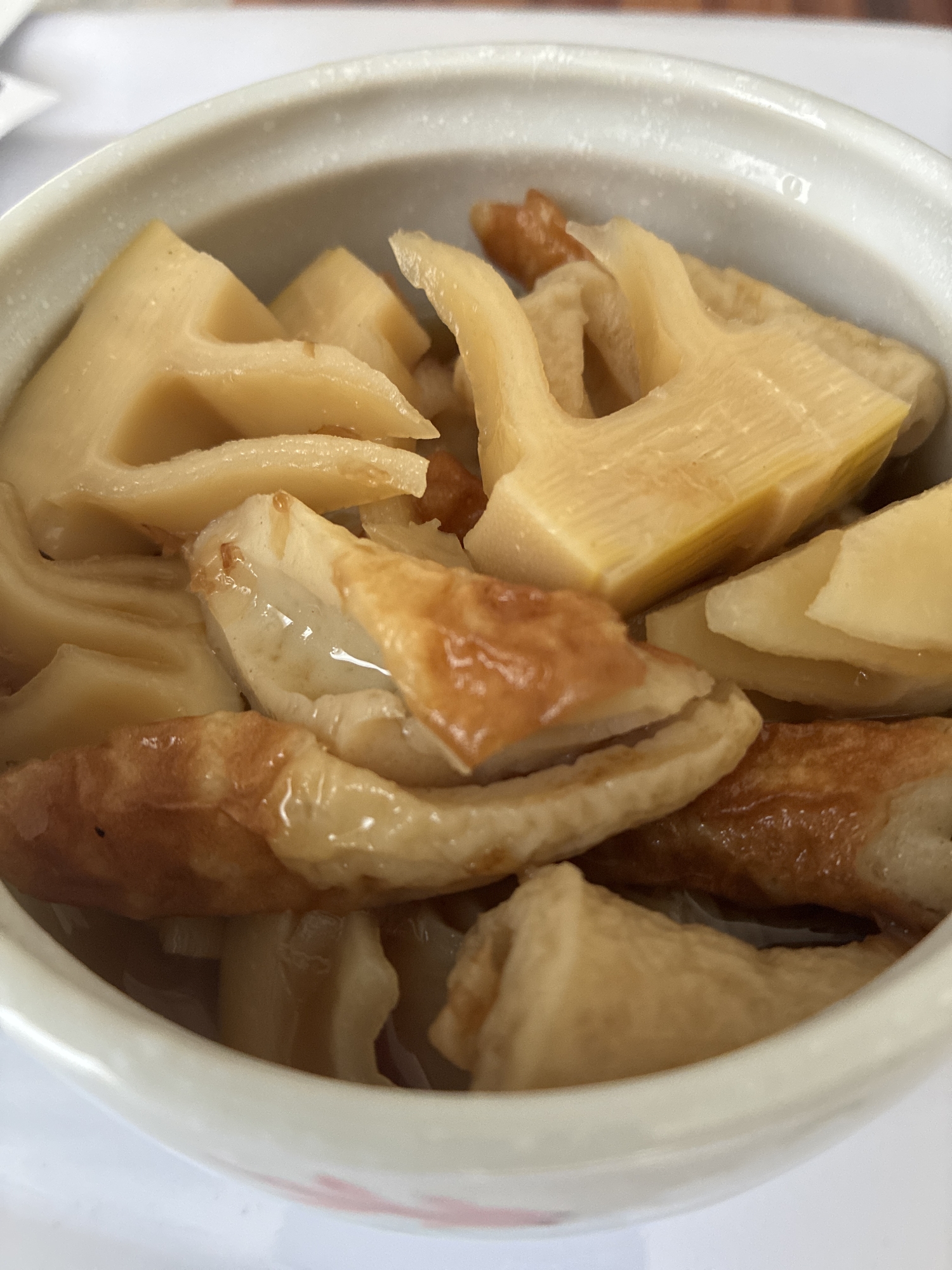たけのことちくわの煮物
