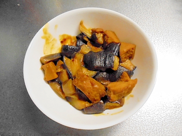 ナスと高野豆腐のカレー煮