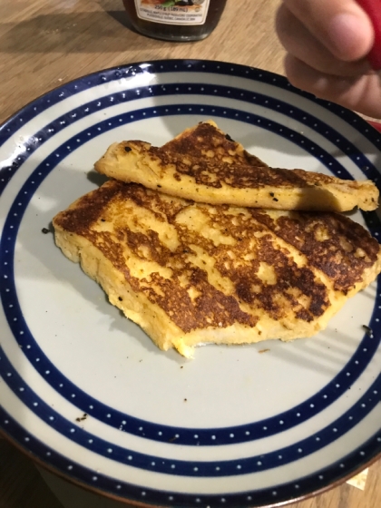 土曜日の朝食に作ったら、お陰様で子供たちが大喜びです。ありがとうございます♩