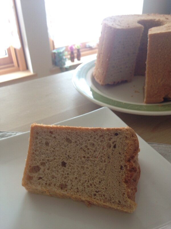 桜のふわふわシフォンケーキ レシピ 作り方 By 6チョコ8 楽天レシピ