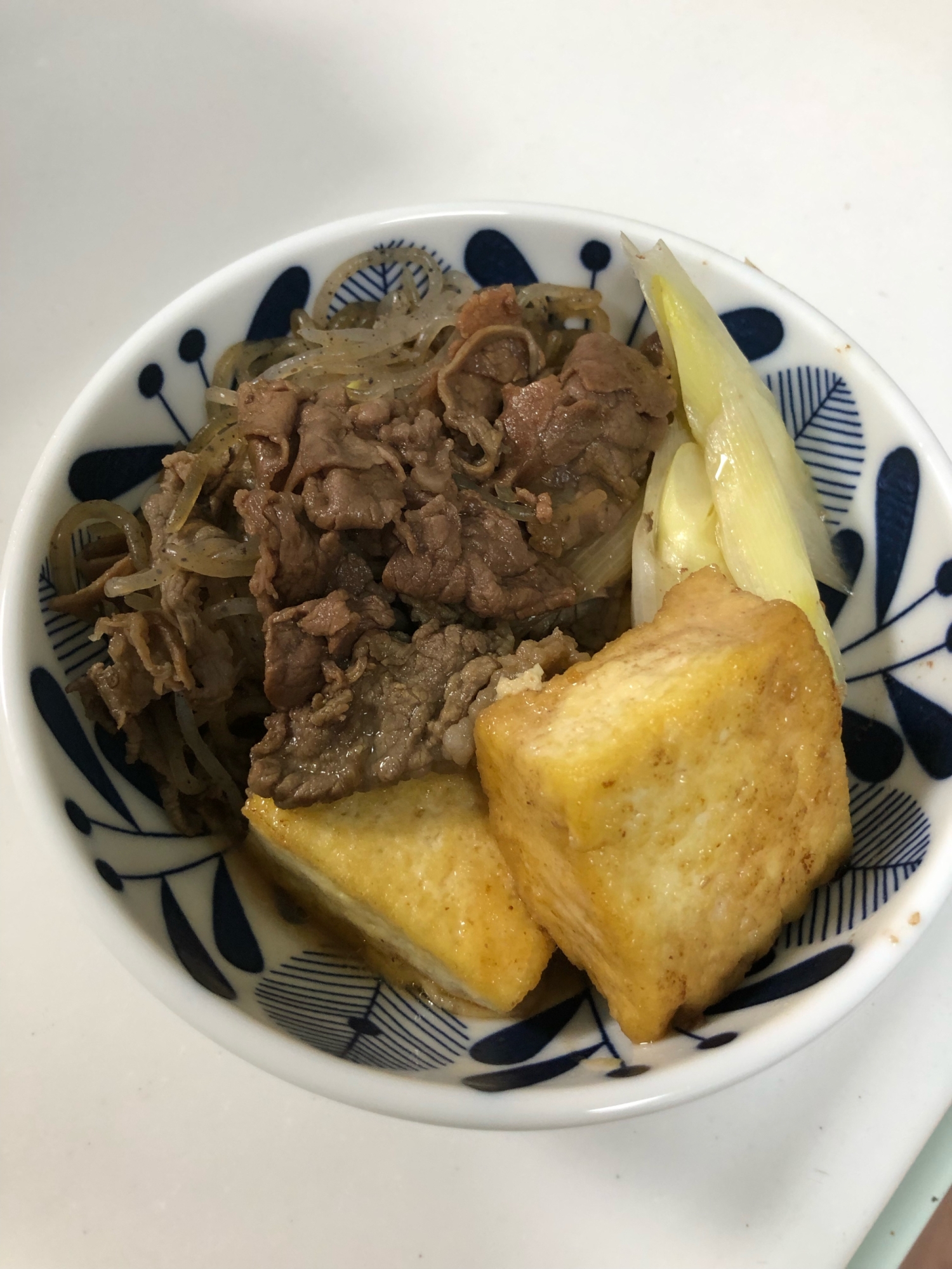 豆腐を美味しく！肉豆腐