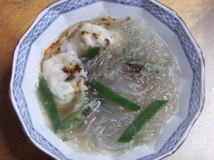 軽めに作ったのに満腹になった↑↑↑なんか半端な餃子とかたいネギが変身した感じ^-^/
ナイスレシピだ（喜）！ご馳走様でした！