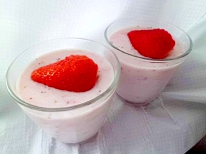 森永のおいしい牛乳で いちごミルクプリン レシピ 作り方 By V るん 0394 楽天レシピ