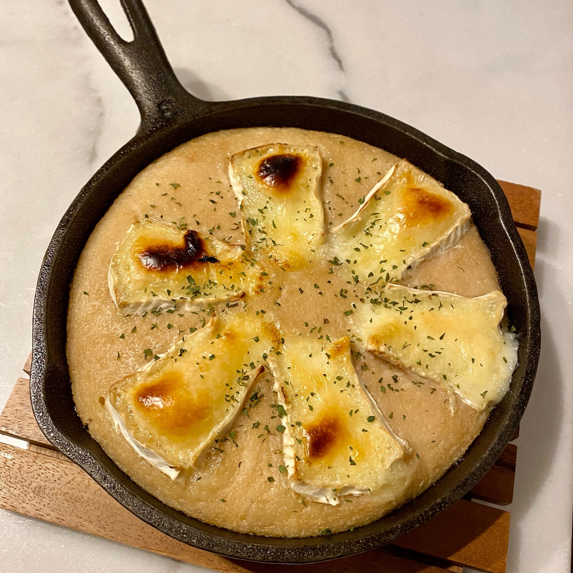 主夫がつくる長芋と豆腐のブリーチーズ焼き