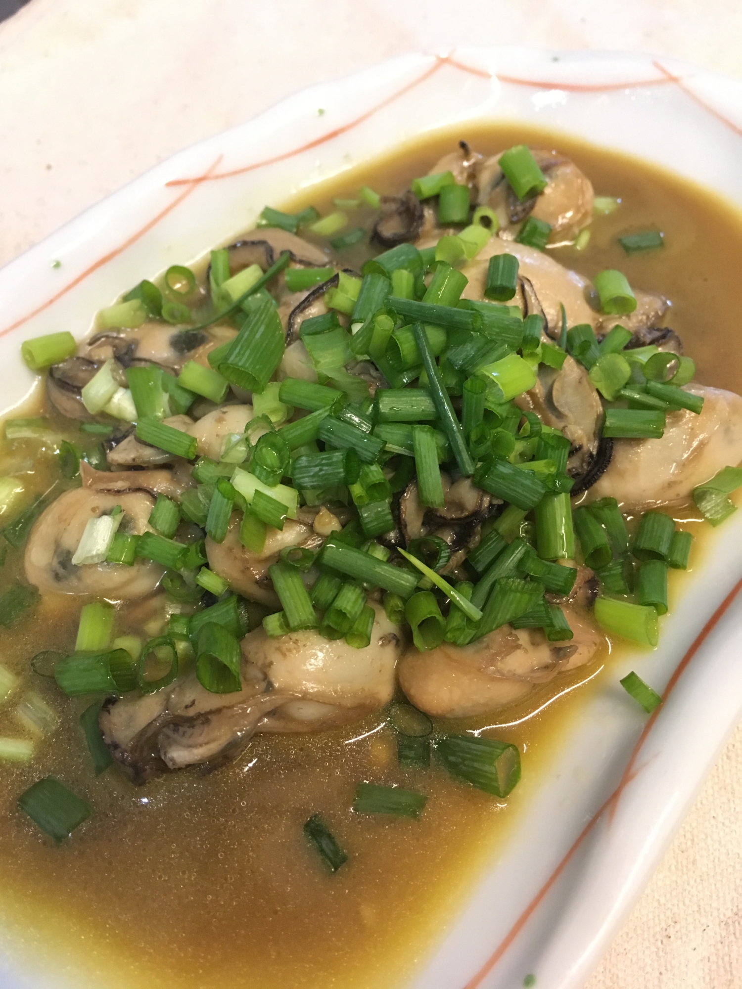 おつまみ☆牡蠣のバター醤油炒め