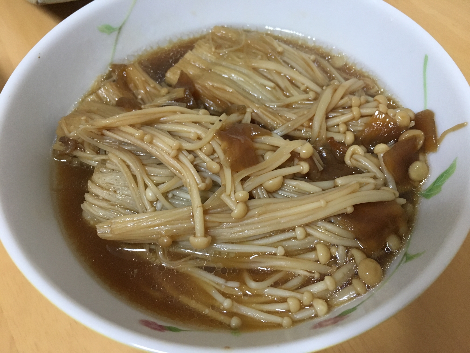 牛丼のタレを使ったえのきの煮物