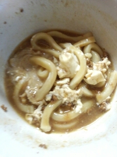 前日のカレーの残りでカレーうどん作りました(≧▽≦)
lunchに子供達と♡