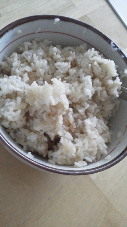 昼食時に作りました。