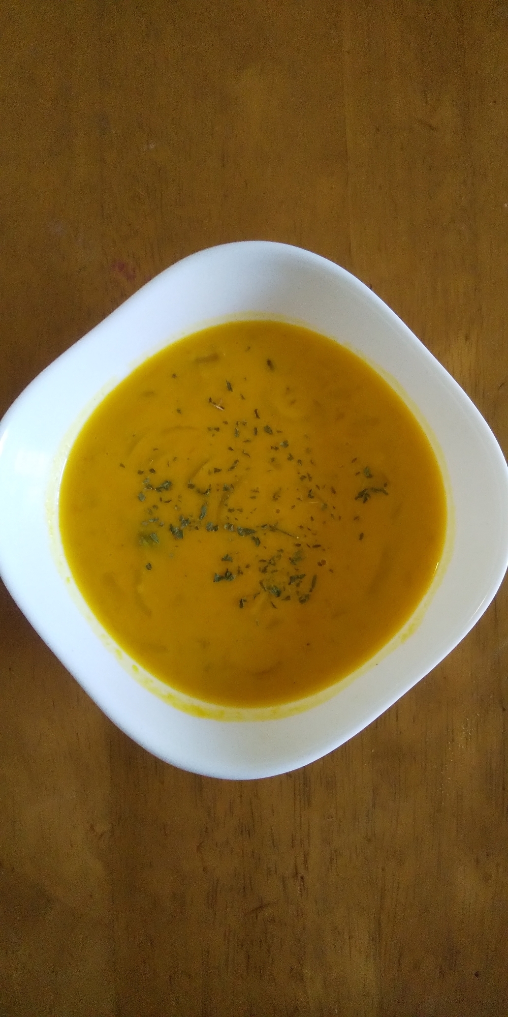 皮ごとかぼちゃのスープ