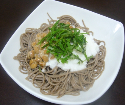 ねばとろめん（そうめん・冷麦・うどん・そばOK！）