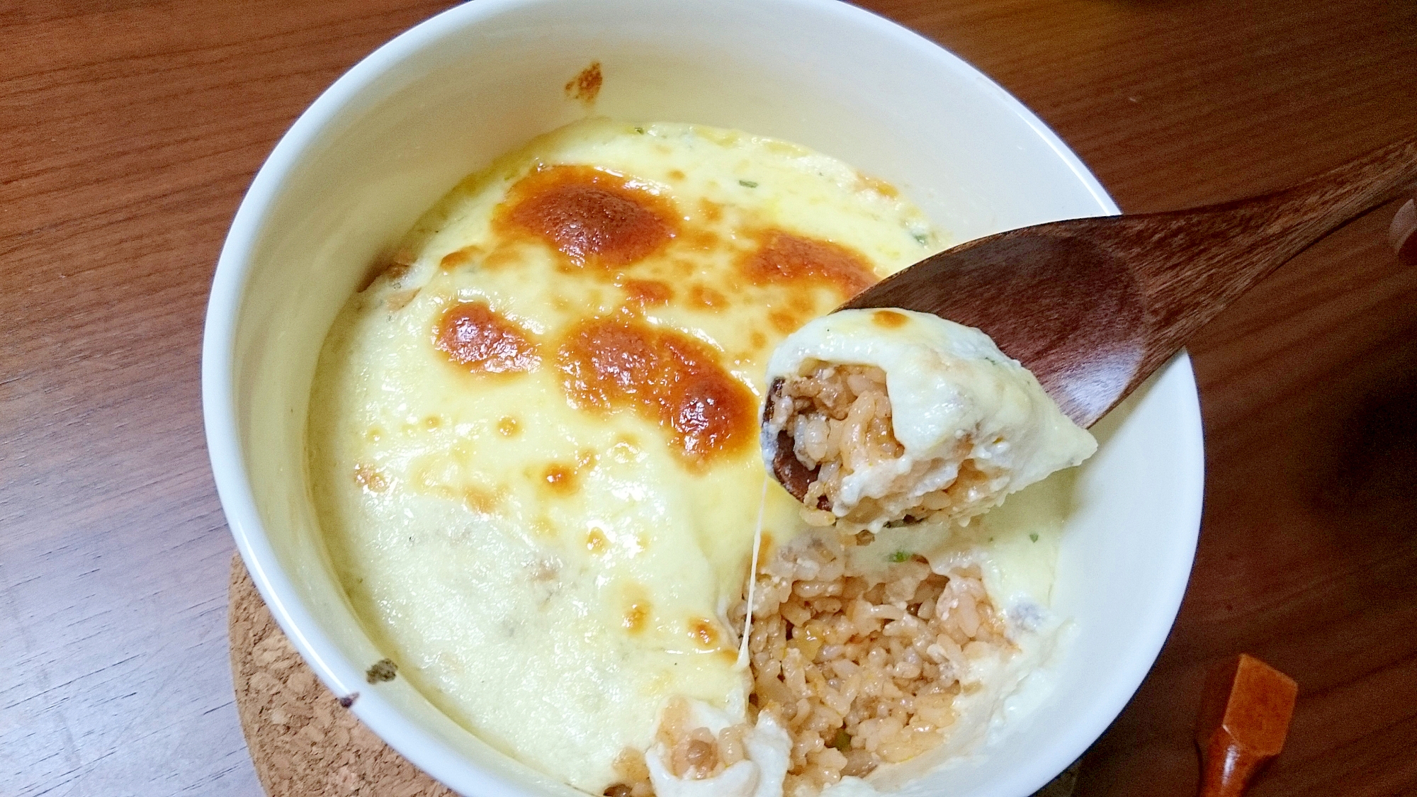 ヘルシー！！豆腐クリームドリア
