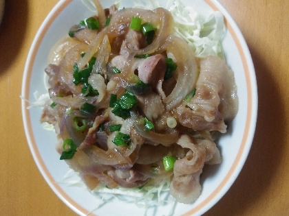 豚小間で作る　豚丼