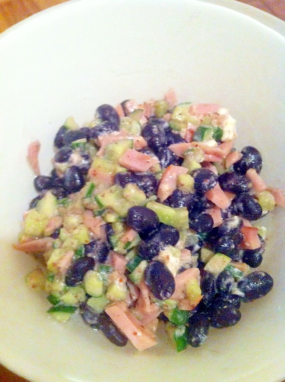 黒いんげん豆のクリームチーズサラダ レシピ 作り方 By Macman3737 楽天レシピ 黒いんげん豆のクリームチーズサラダ レシピ 作り方 By Macman3737 楽天レシピ