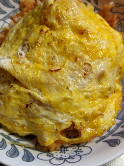 おもてなし♪チーズ入りのオムライス