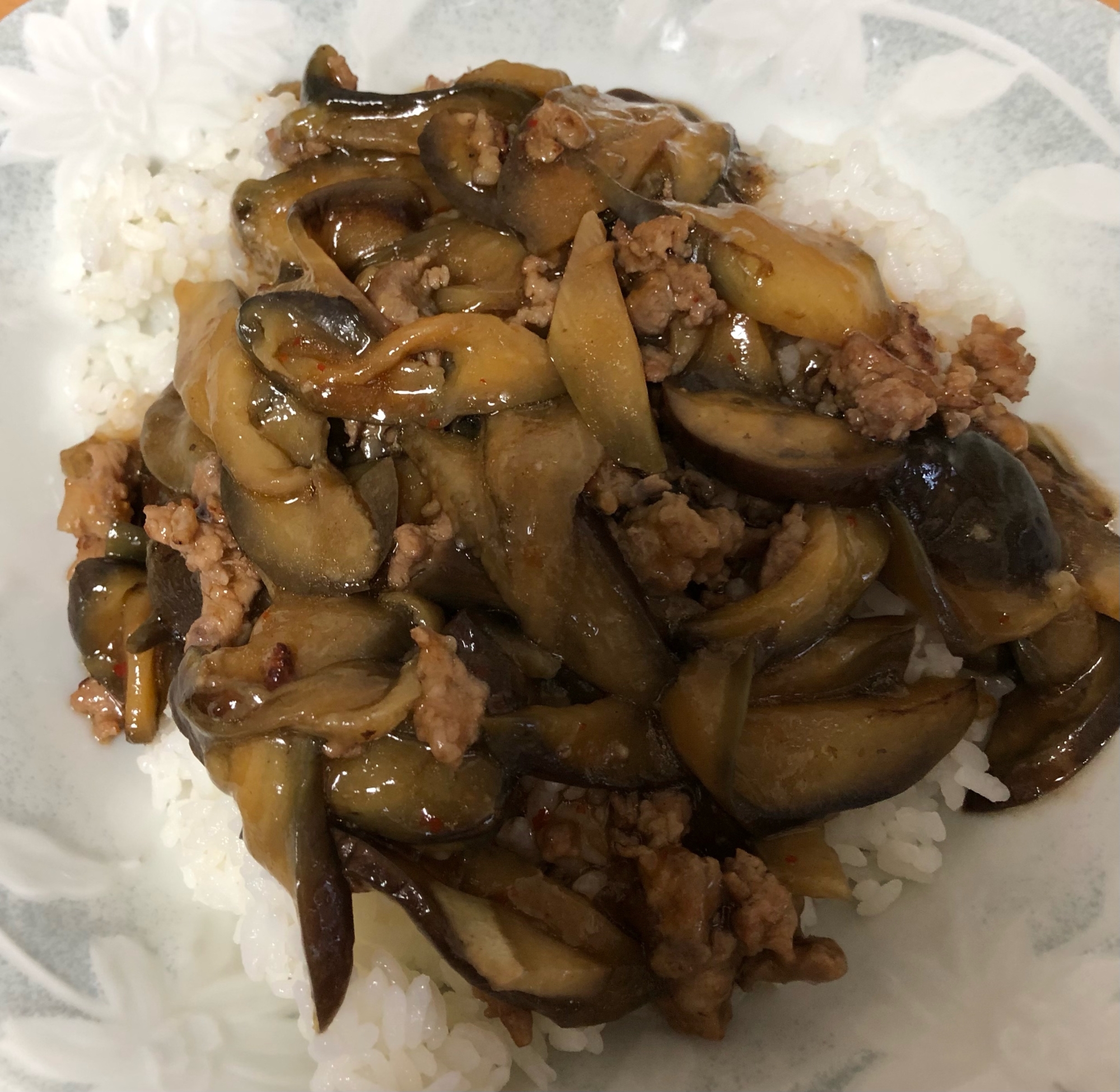 簡単！本格派麻婆茄子