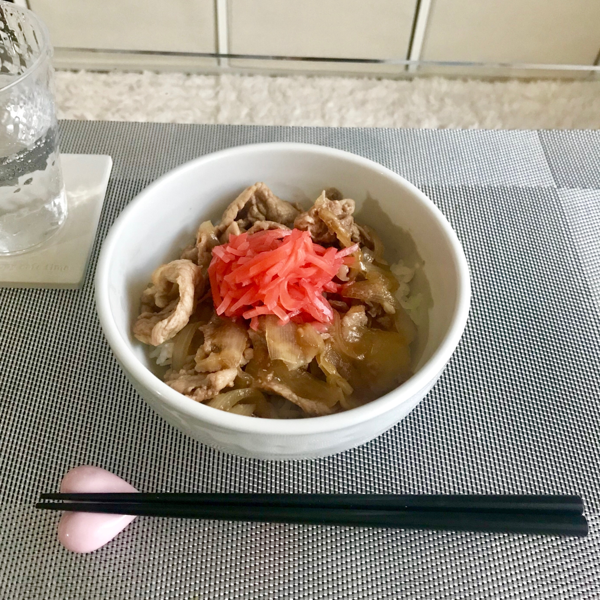 簡単！牛丼ならぬ豚丼♪