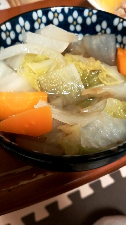 野菜たっぷり☆和風ポトフ風スープ