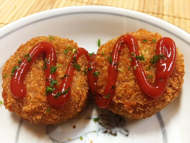 スパイシー！小さい野菜の小さいカレーコロッケ