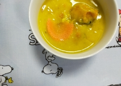 かぼちゃ入りスープ