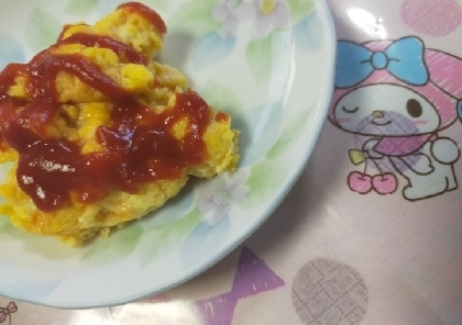 コンソメ味のオムレツ