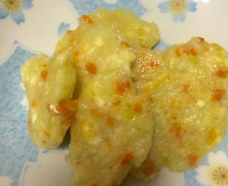 離乳食 豆腐と野菜のおやき